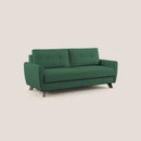 Divano Letto 3 Posti 208x97x96 cm in Tessuto Verde