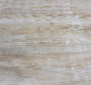 Tavolo Cross Round Allungabile 150/190x100x76 cm  in Legno Bianco