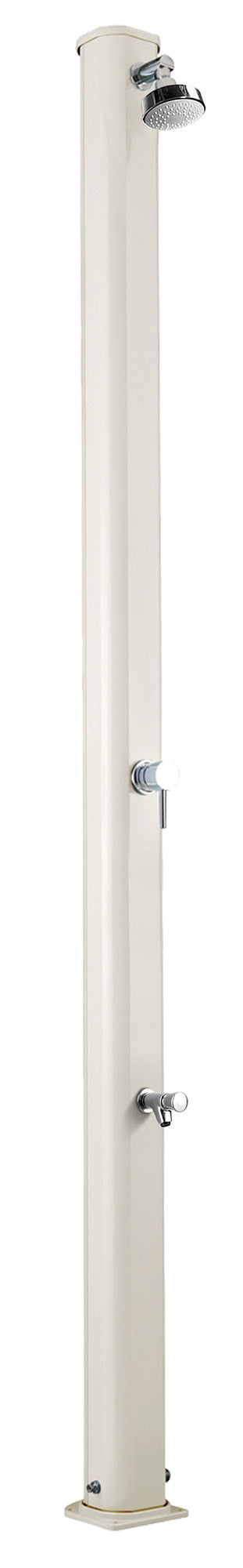 sconto Doccia da Giardino Miscelatore e Lavapiedi Arkema Jolly S Bianco Crema