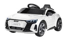 Macchina Elettrica per Bambini 12V Audi Etron GT Bianco