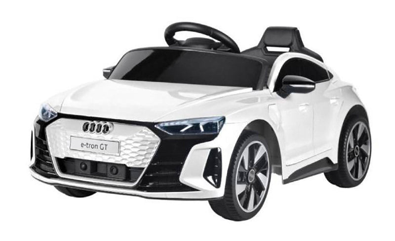 Macchina Elettrica per Bambini 12V Audi Etron GT Bianco