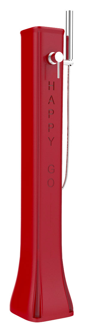 Doccia Solare da Giardino 23L Miscelatore e Doccetta Mobile Arkema Happy Go Ruby acquista