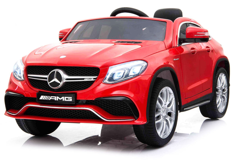 Macchina Elettrica per Bambini 12V Mp4 con Licenza Mercedes GLE 63 AMG Coupè Rossa
