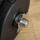 Set Pesi Manubri da 20 kg con 8 Dischi in Acciaio e Sabbia Nero   