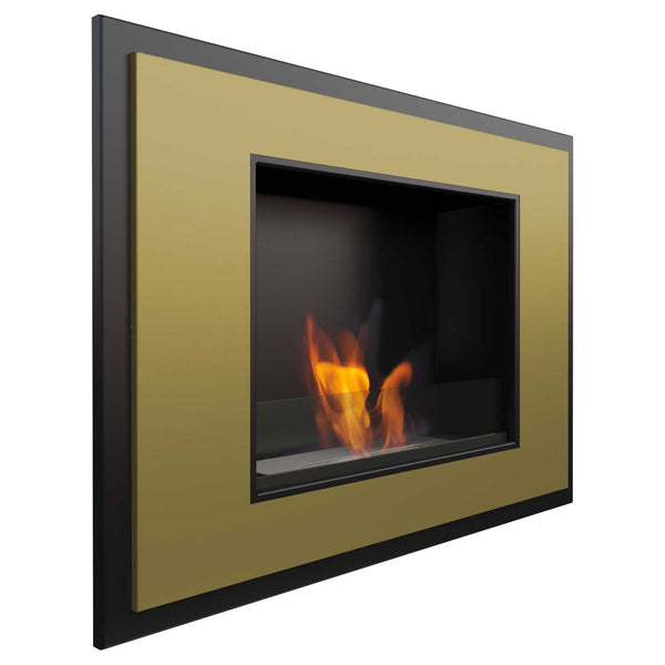 prezzo Bioethanol Wandkamin 80x59 cm Flig Los Angeles Oro
