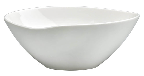 Kaleidos Aluxina Weiße allluminische Salatschüssel aus Porzellan 27x23x10 cm sconto