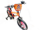 Bicicletta per Bambino 12" 2 Freni con Borraccia e Scudetto Frontale Rossa