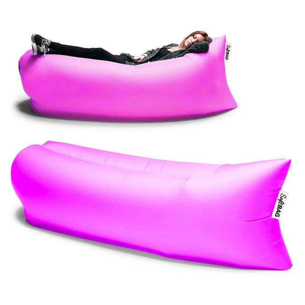 acquista Soft Bag Pink Aufblasbarer Luftmatratzensack Pink