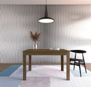 Tavolo Allungabile 120/170x80x75 cm Noce Stelvio e Noce Stelvio   