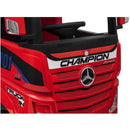 Camion Elettrico Truck per Bambini 12V con Licenza Mercedes Actros Rosso