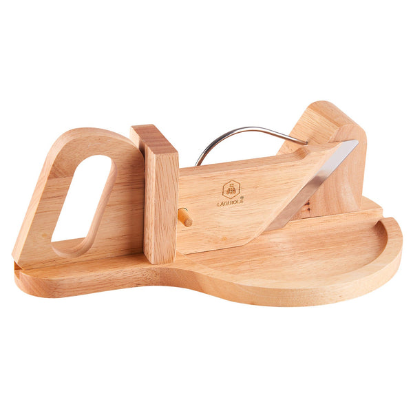 Affettatrice Manuale 30,2x19,1x12,0 cm per Salumi in Legno Naturale sconto