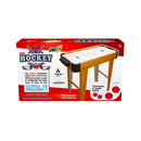 Air Hockey da Tavolo 77x37x68 cm  Compact Marrone Chiaro