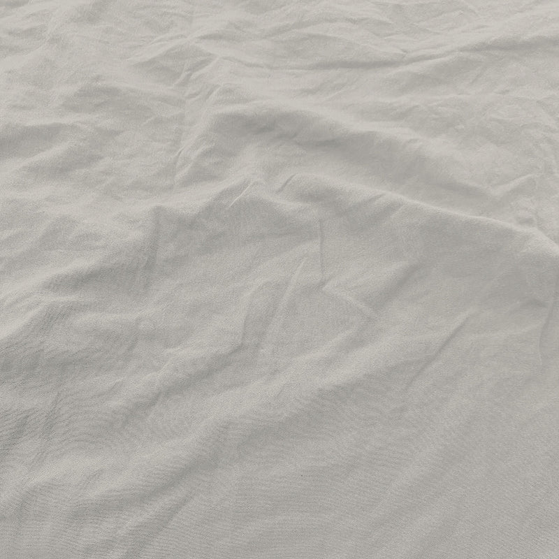 Set Lenzuola Sopra Sotto e 2 Federe Linea Water Washed Sabbia