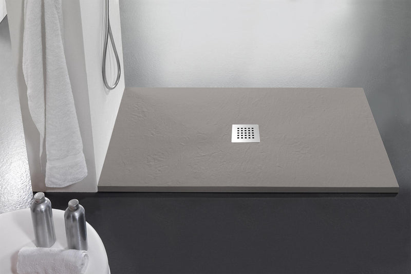 Piatto Doccia in Pietra Bonussi Ardesia Stone Central Tortora Varie Misure