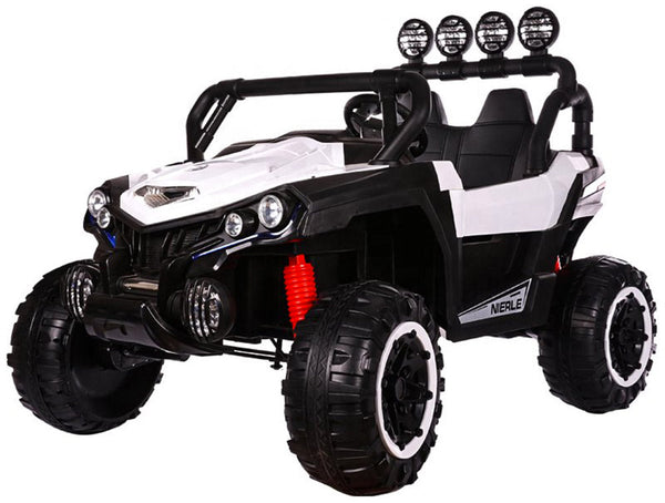 sconto Elektroauto für Kinder 2 Sitze 12V Kidfun Maxi Offroad Weiß