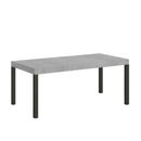 Tavolo Allungabile 90/246x90x77 cm Everyday Premium Cemento