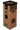 Pattumiera Per Raccolta Rifiuti 38x38xh80 cm in Cartone Con Stampa Grafica Rifiuto Misto Beige