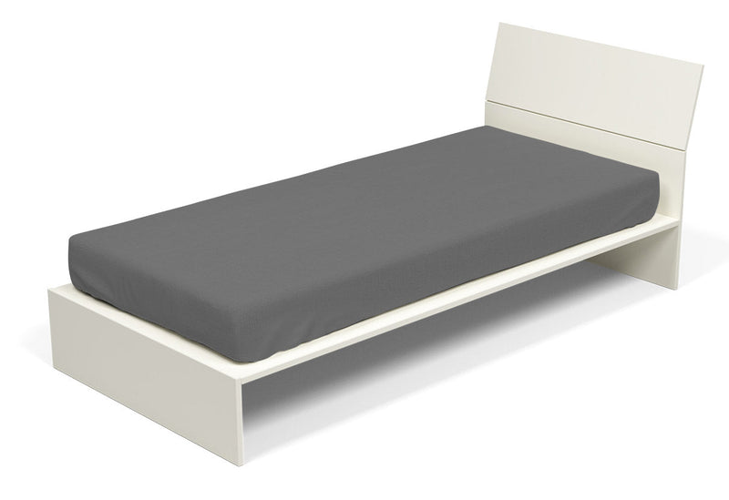 Lenzuolo Sotto con Angoli ed Elastico Tinta Unita Fumo