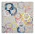 Malerei auf Leinwand Floating Circles 80x3x80 cm in Holz und Leinwand
