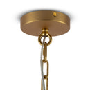 Lampada pendente House in Metallo Bowi Oro