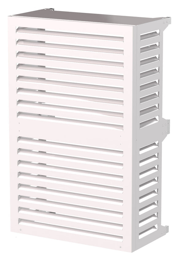 acquista Copri Condizionatore 90x140x52 cm in Alluminio a Parete Big Blade VS Bianco