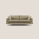 Divano 2 Posti 178x88x93 cm in Tessuto Cammello