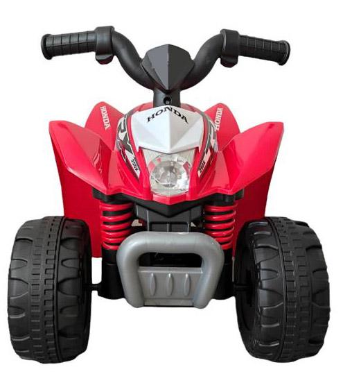 Mini Quad Elettrico per Bambini 6v con Licenza Honda 250X Rosso 