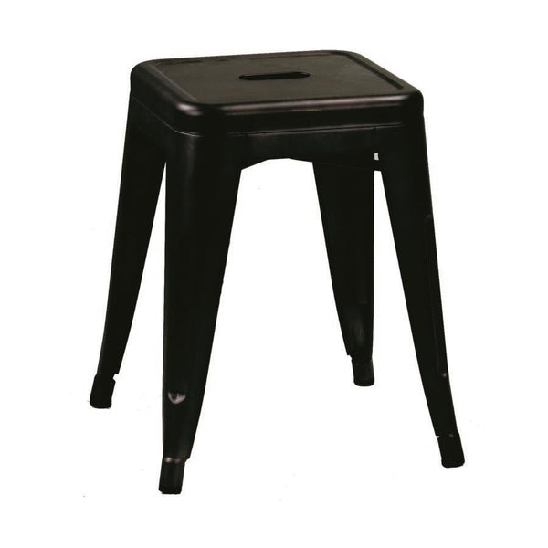Sgabello Bristol 39x39xh45 cm in Ferro Marrone sconto