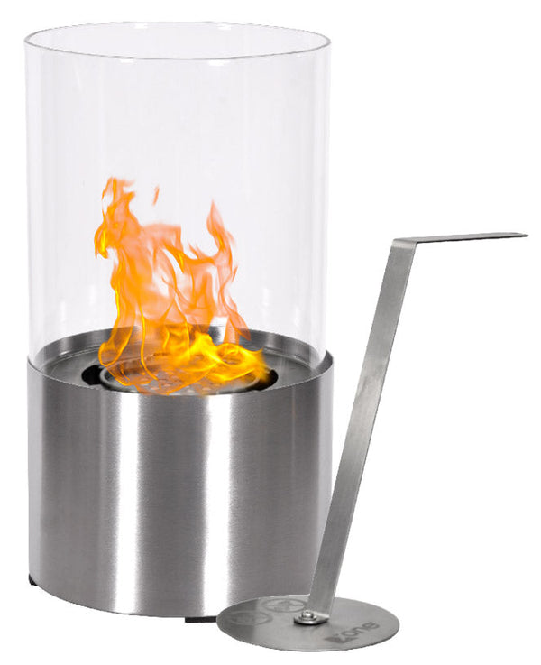 Tabelle Bioethanol-Kamin Ø16x29 cm Wolke Silber sconto