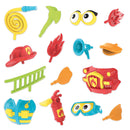 Anatra per Bagnetto con Accessori Yookidoo Jet Duck Create Firefighter 40172