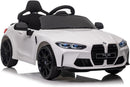 Macchina Elettrica per Bambini Licenza Ufficiale Bmw M4 10,8V 3,1Ah Bianco       
