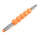 Anti-Cellulite-Massagestab 5 Kugeln 52 cm aus starrem orangefarbenem Kunststoff