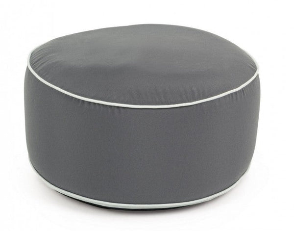 Hocker Rihanna Aufblasbar Grau aus PVC prezzo