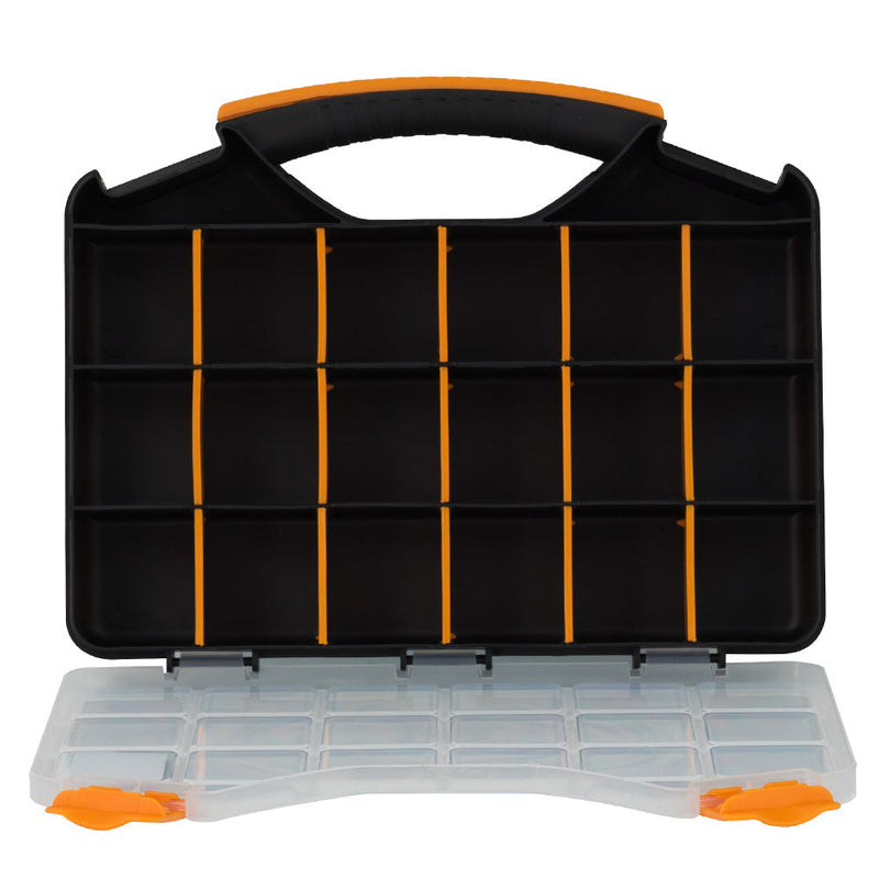 Cassetta Porta Minuteria 32,6x25,7x4,8 cm in Plastica con Divisori