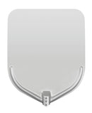 Pala per Pizza 37x46,7+160 cm In Alluminio Rossa  