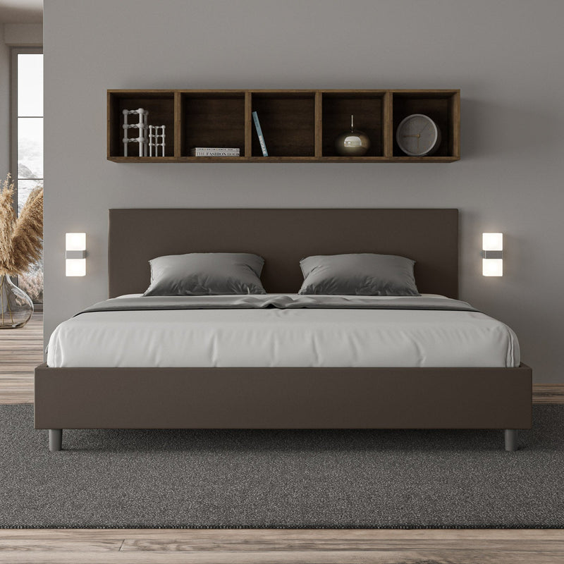 Letto Matrimoniale Adele Cappuccino Varie Misure