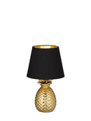 Lampada tavolo da Interno  E14 in Ceramica Oro