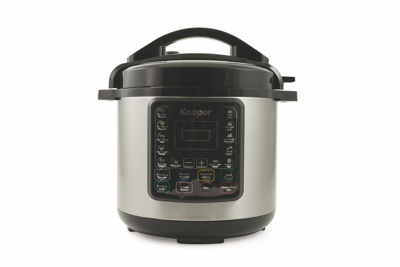 Pentola a Pressione Elettrica 6 Litri 1000W 14 Programmi Kooper Tina