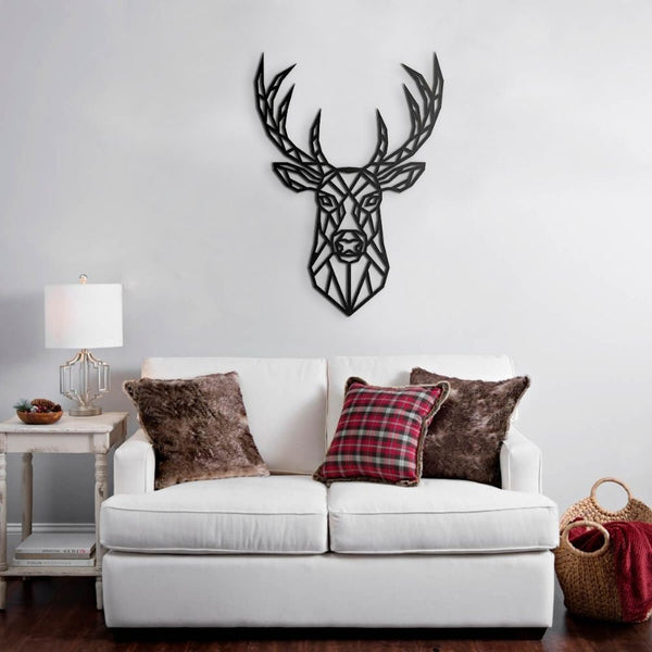 sconto Cornice decorativa 62x87 cm cervo nero