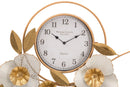 Orologio da Muro Flow 92,5x8x45,5 cm in Ferro e Plastica