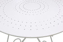Tavolo da Giardino Ø90x72h cm Etienne Bianco