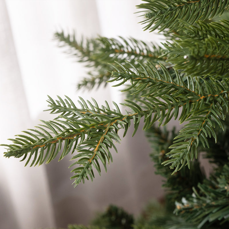 Albero di Natale 150 cm 1309 Ramia Caduta in Plastica Verde      