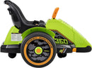 Green Machine 360 Macchina Elettrica per Bambini 6v Verde 
