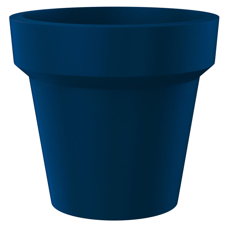 Vaso Ø80x72 cm in Resina Arkema POT S Blue