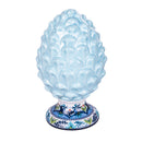 Pigna con Base Decorativa Ø8,4x13,7 cm  in Ceramica VdE Tivoli 1996 Pigna