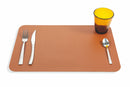Set 6 Tovagliette 45x30x0,2 cm in Pvc Villa d'Este Home Tivoli Texas Marroni