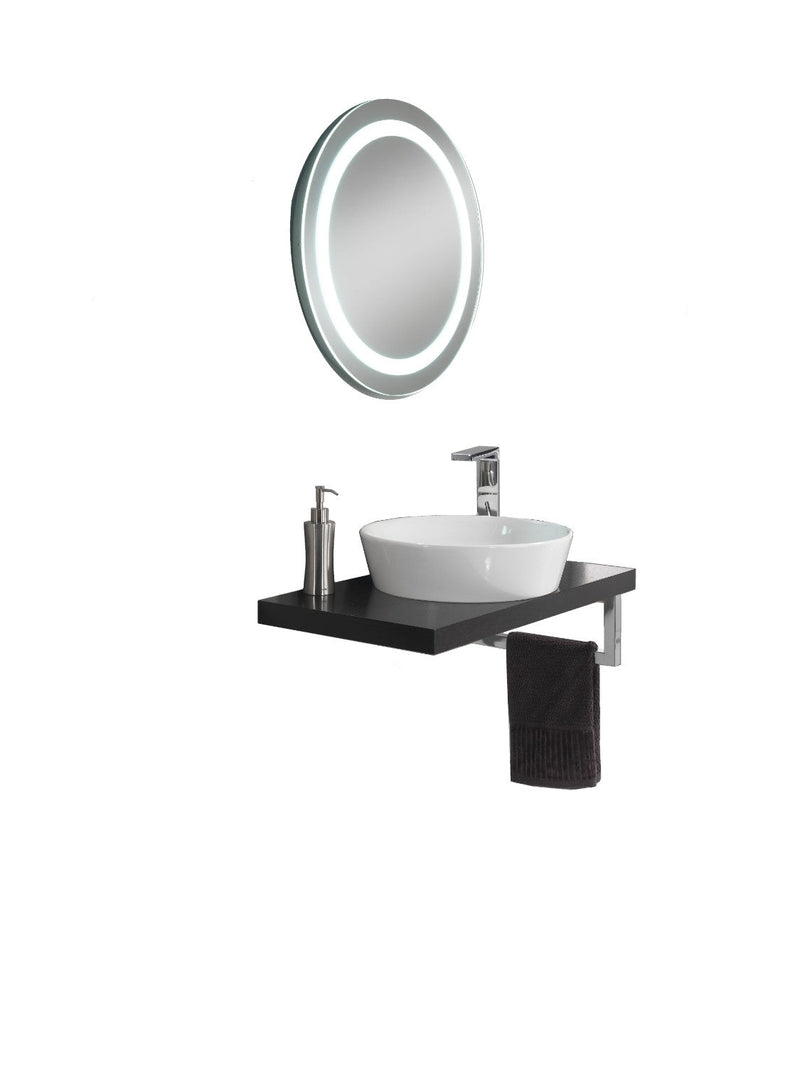 Mobile Bagno 78cm TFT Clever Wengè Bianco