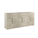 Mobile Buffet 3 Ante 180x42x84 cm in Legno TFT Chequers Rovere Samoa