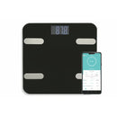 Bilancia Pesapersona Digitale Max 180 Kg in Vetro con App Bluetooth Kooper  Nero