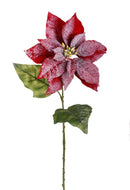 Set 6 Rami Artificiali Stella con Neve 72 cm in Sintetico